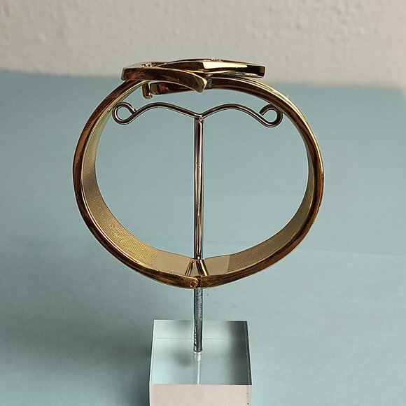 Exquisite Bracelet Belt Buckle Fold Over Hinge Clasp Cuff  Baby Blue Fro… - Picture 11 of 13